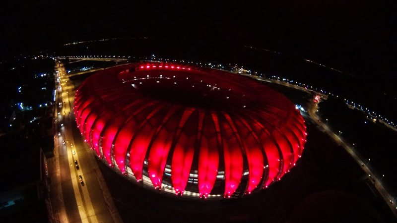 Estádio Beira-Rio Imagem Noturna