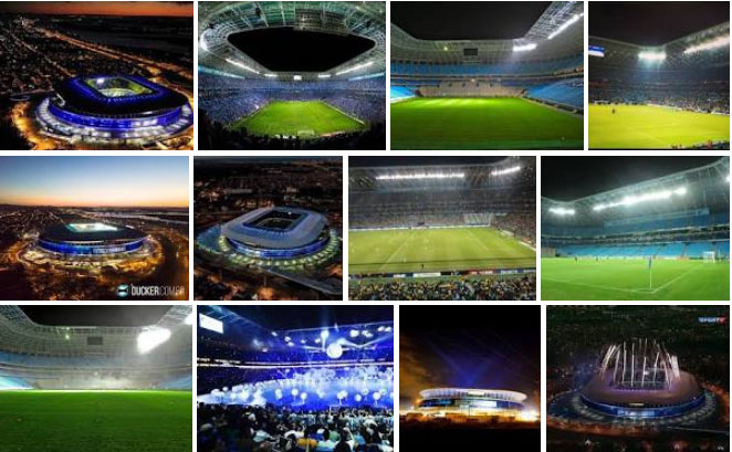 Arena do Grêmio a Noite