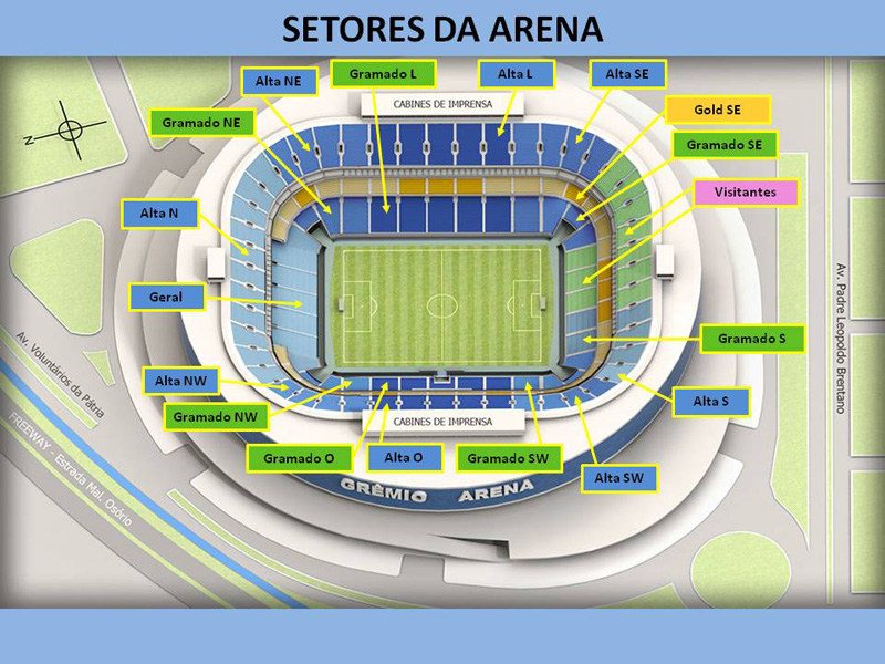 Sertório Arena, Porto Alegre RS