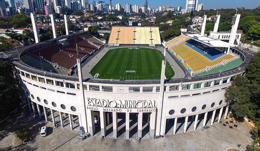 O que tem no estádio do Pacaembu?