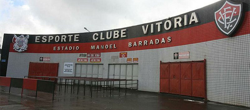 Estádio Barradão Fachada