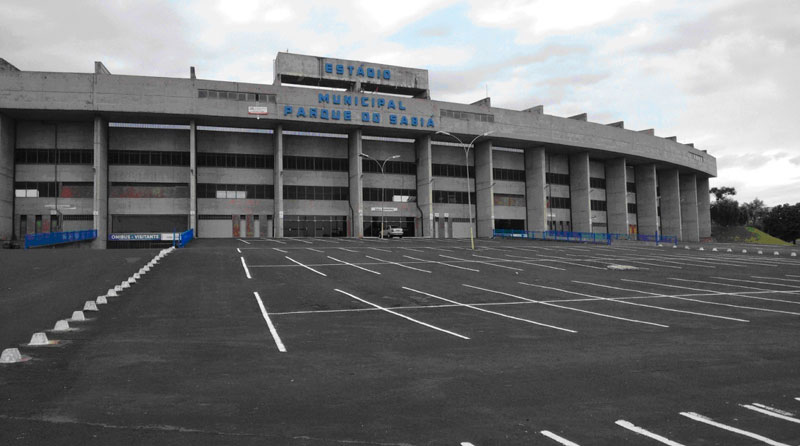 Estádio Parque do Sabiá Fachada