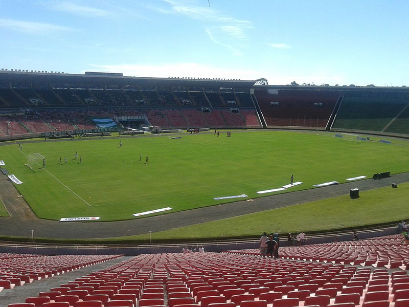 Estádio Parque do Sabiá Vista Interna