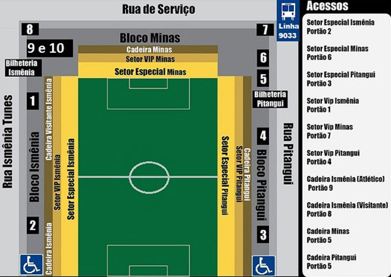 AMÉRICA FUTEBOL CLUBE - Rua Ismênia Tunes s/n, Belo Horizonte - MG