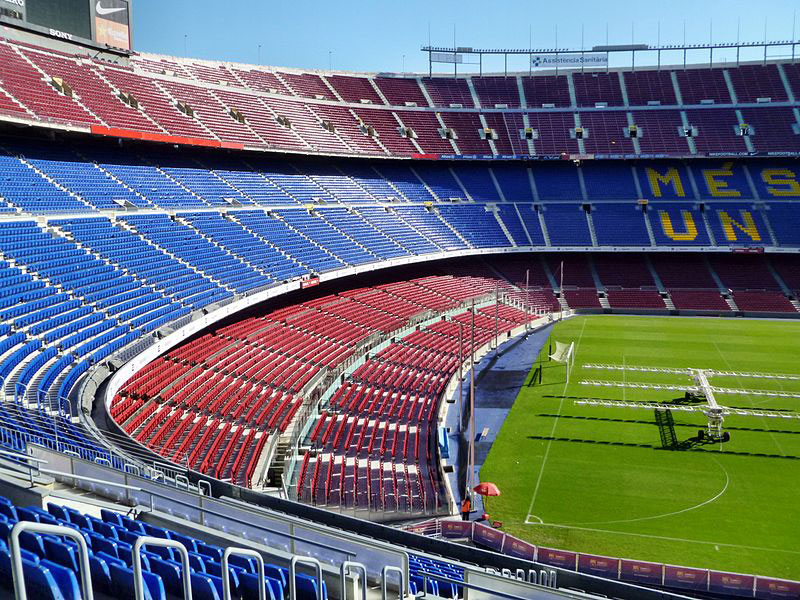 Estádio do Barcelona Arquibancada