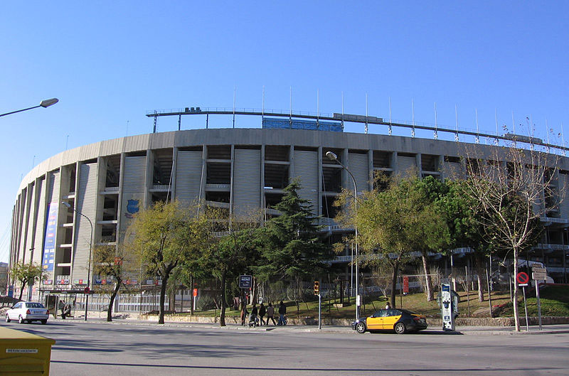 Estádio do Barcelona Externa