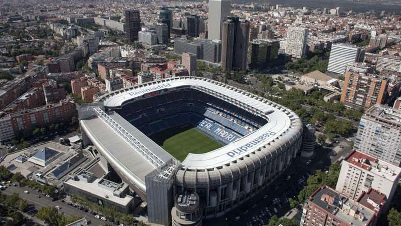 Estádio Real Madrid Aérea