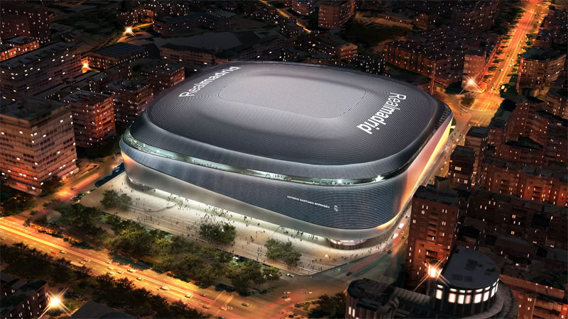 Novo Estádio Santiago Bernabéu 