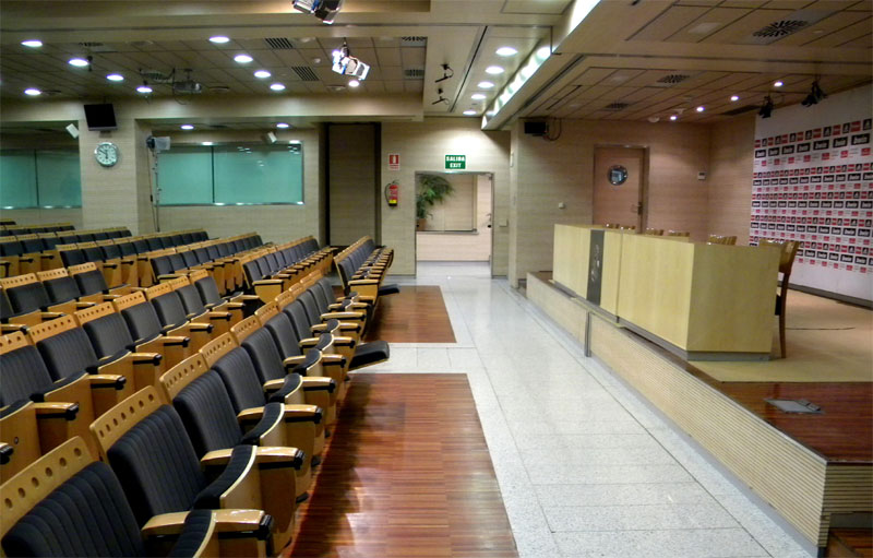 SALA DE IMPRENSA REAL MADRID