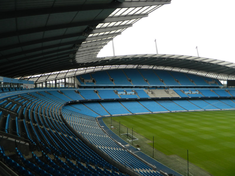 Estádio Cidade de Manchester Arquibancadas