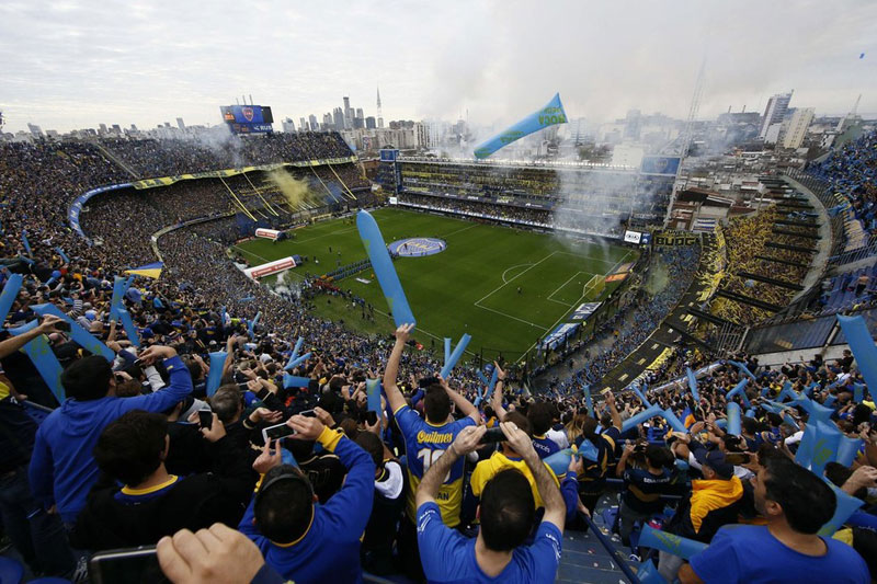 Estádio La Bombonera Dia de Jogo