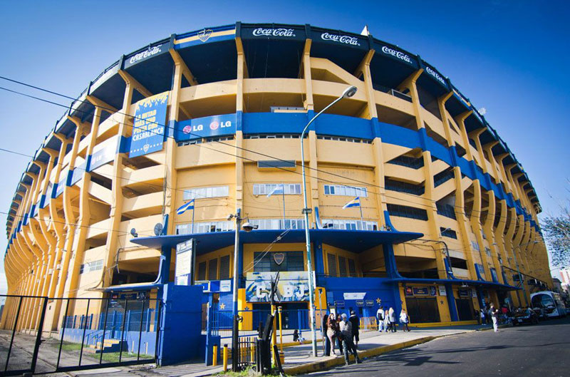 Estádio La Bombonera Fachada