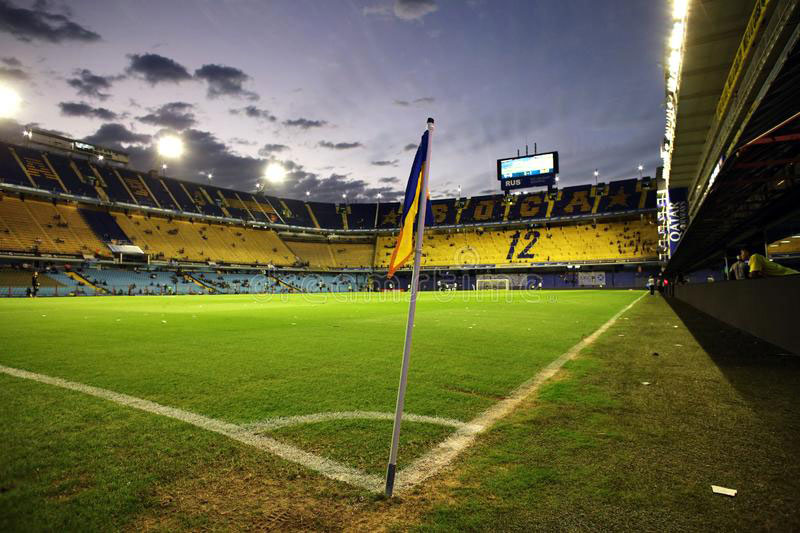 Estádio La Bombonera Gramado