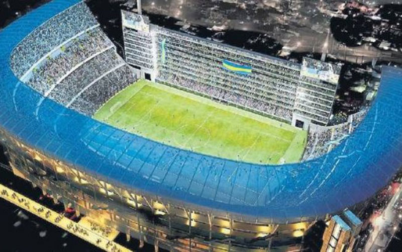 Estádio La Bombonera Imagem Aérea