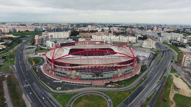 Estádio da Luz Vista Aérea