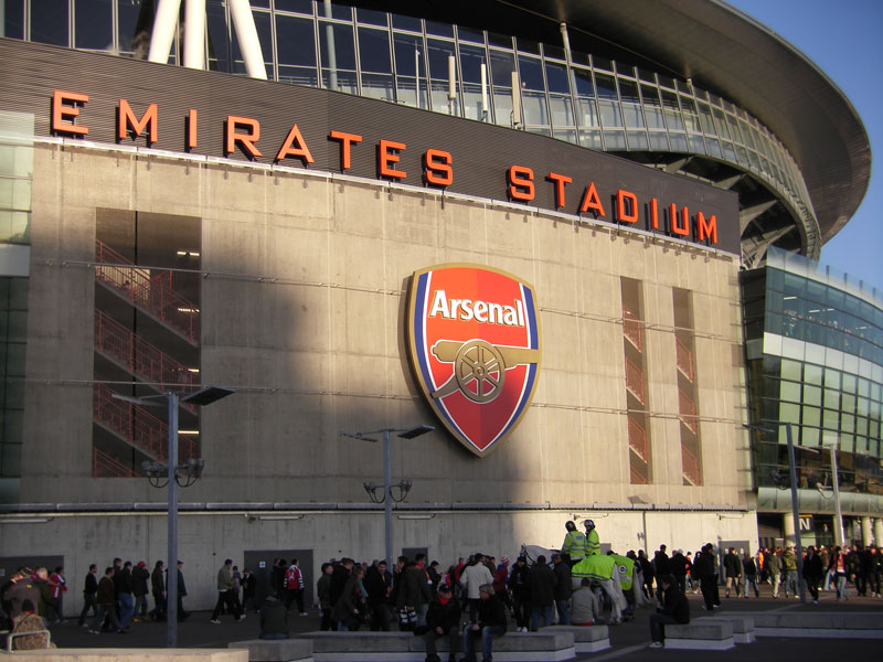 Estádio Emirates Fachada