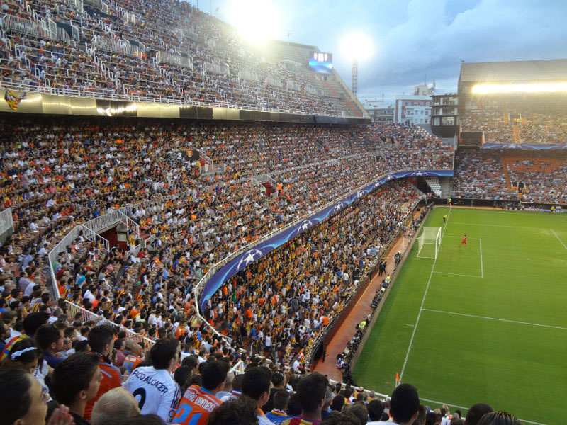 Estádio Mestalla Arquibancadas