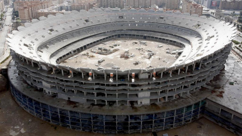 História e Estádio Mestalla