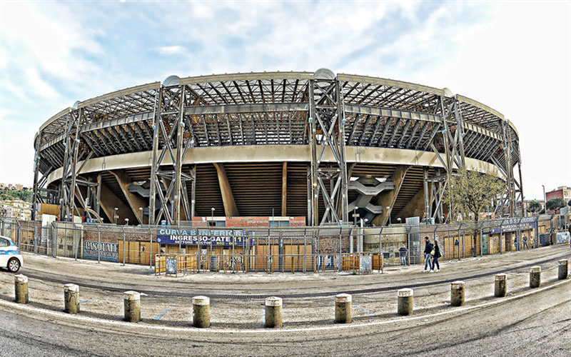 Estádio San Paolo Fachada