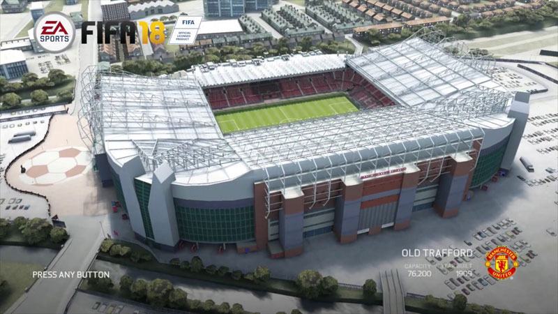 Estádio Old Trafford FIFA 18